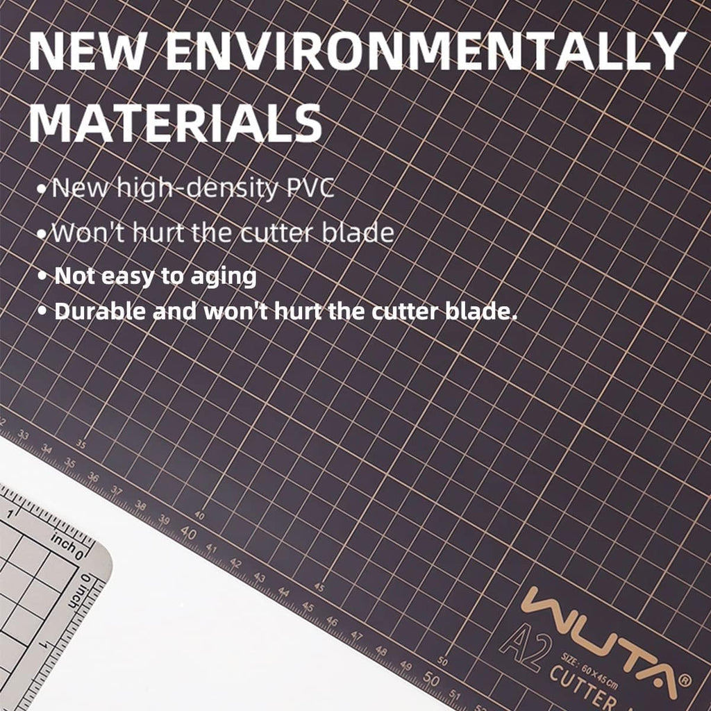 WUTA Self Healing Sewing Mat, New Fabric Cutting Mat, Leather Cutting