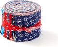 FlashPhoenix Quality Sewing Fabric - 2.5 x 44 inch America Patriotic