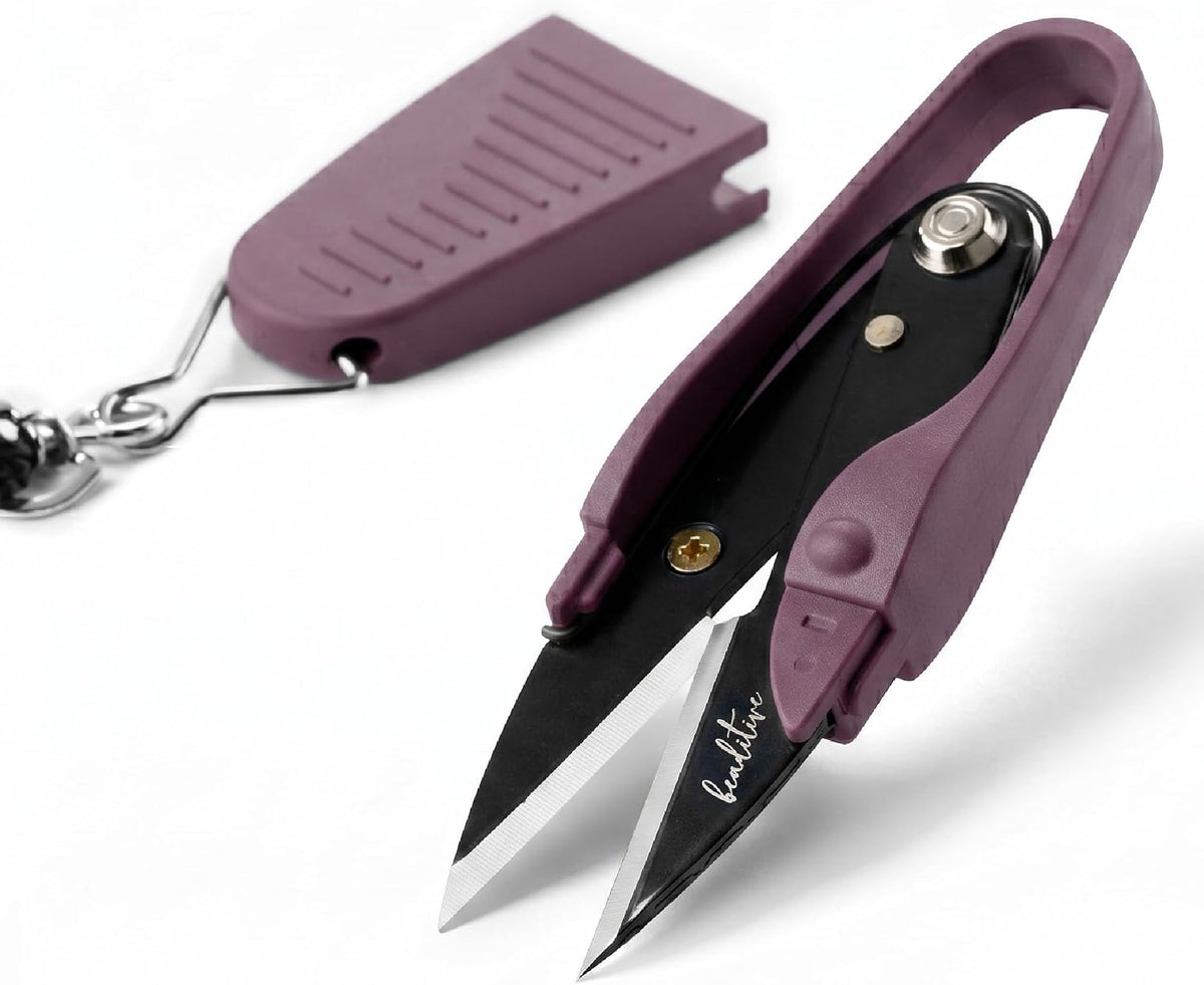 Beaditive Premium Thread Snips - Thread, Yarn, Embroidery Snipper for
