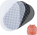 Needlepoint Canvas 16pcs Oval 5 Mesh Plastic Canvas Sheets for