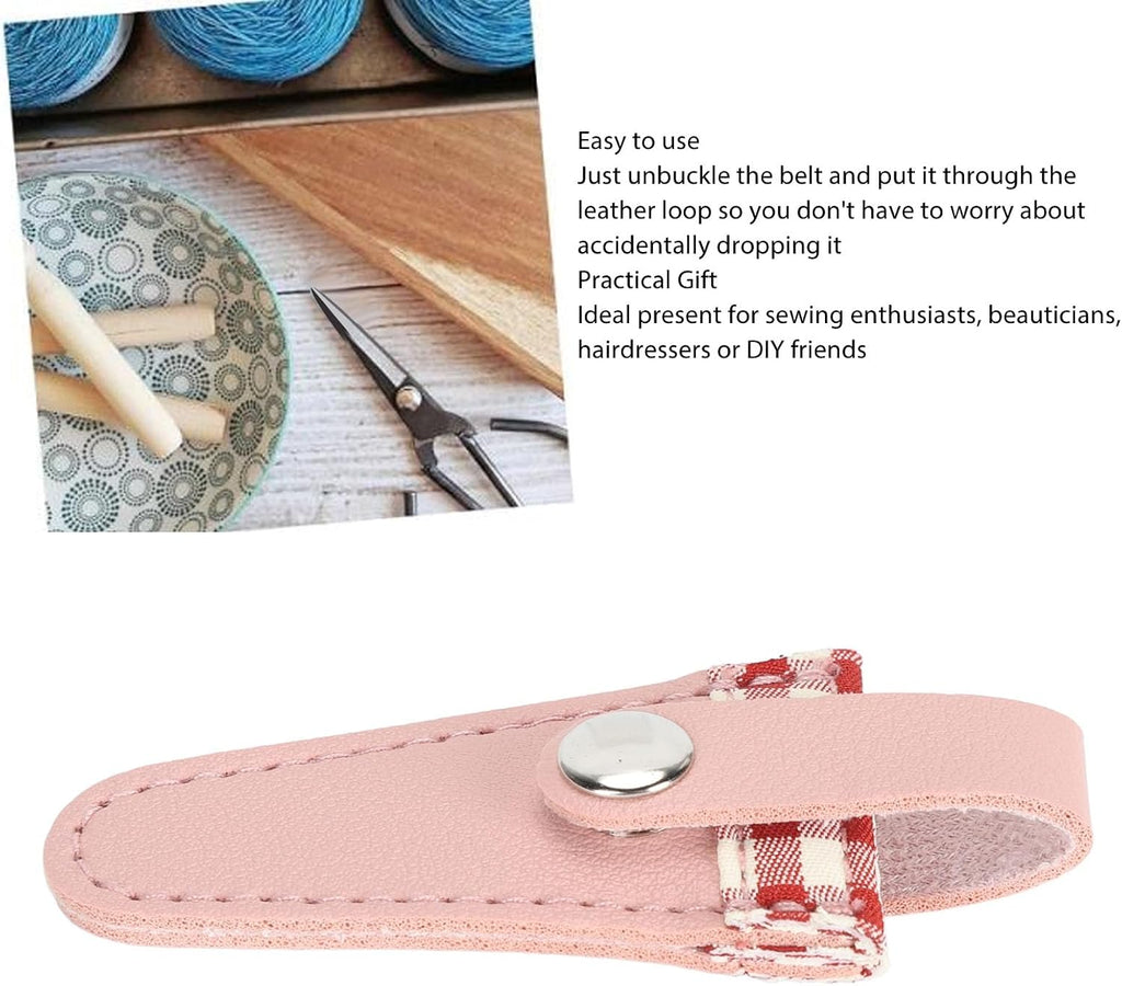 Zerodis Sewing Scissors Sheath Protective PU Leather Cover for