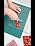 Quilting Ruler, 12.5" x 12.5" Slotted Acrylic Ruler for Quilting and