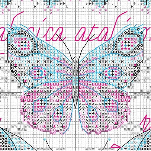 Dimensions Peacock Butterflies Advanced Counted Cross Stitch Kit