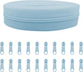 ANPURZII NO.5 Nylon Coil Zippers by The Yard Bulk 10 Yards with 20pcs