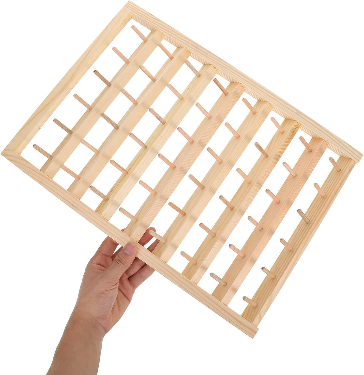 Spool Rack for Quilters DIY Lovers Thread Storage Desktop Organizer