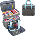 Sewing Supplies Organizer, Double-Layer Storage Bag with Detachable