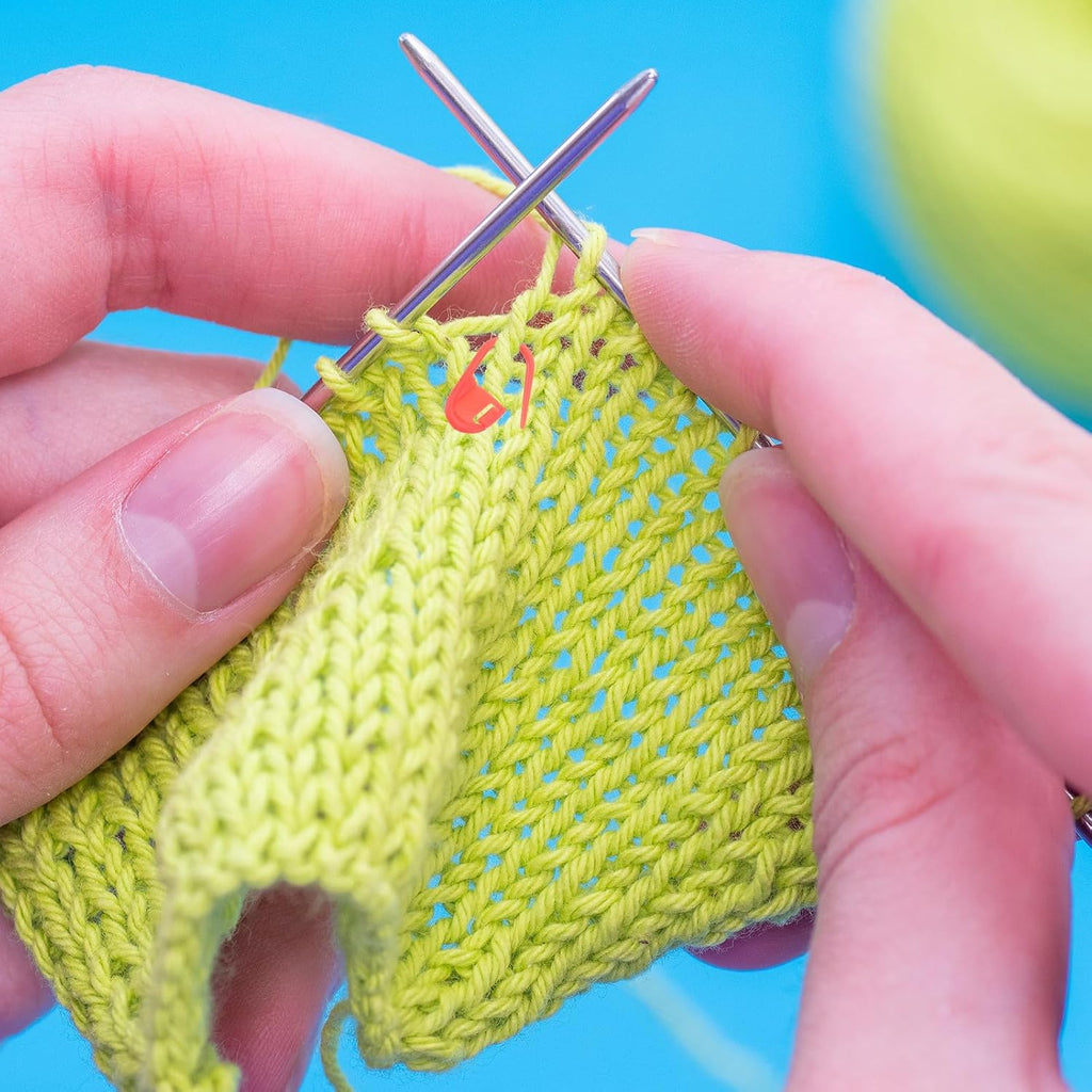 Crochet Stitch Markers Locking Clip Pins, Knitting Holders Set