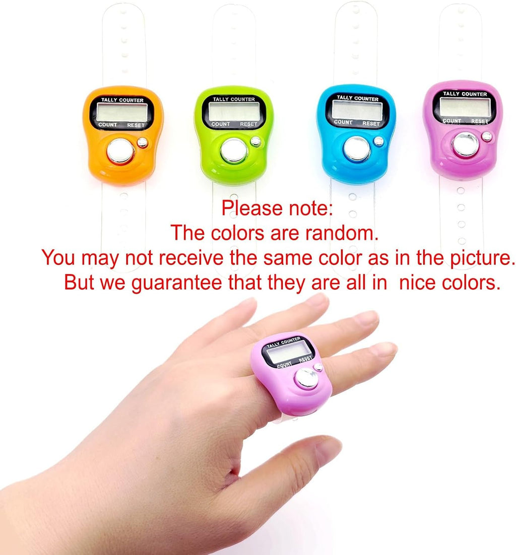 JZK 4X LCD display digital finger tally counter clicker, electronic