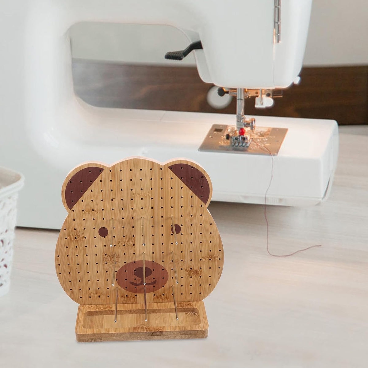 Wooden Crochet Blocking Board with Pins for Knitting Projects