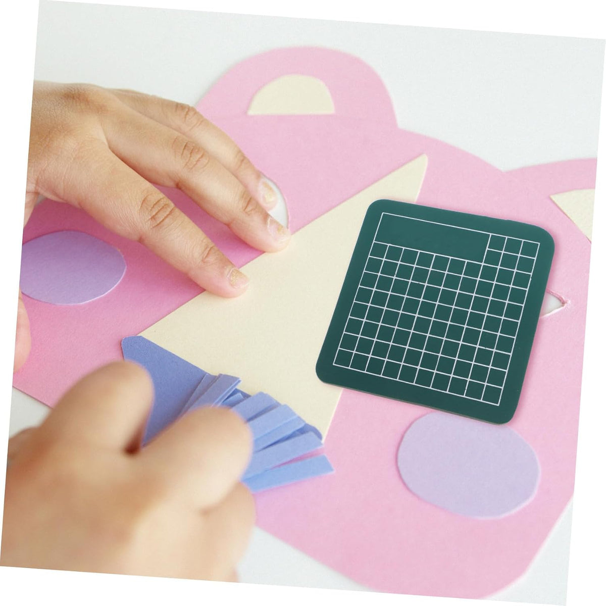 Mini Paper Cutting Mat for Sewing and Scrapbooking, 6x6cm