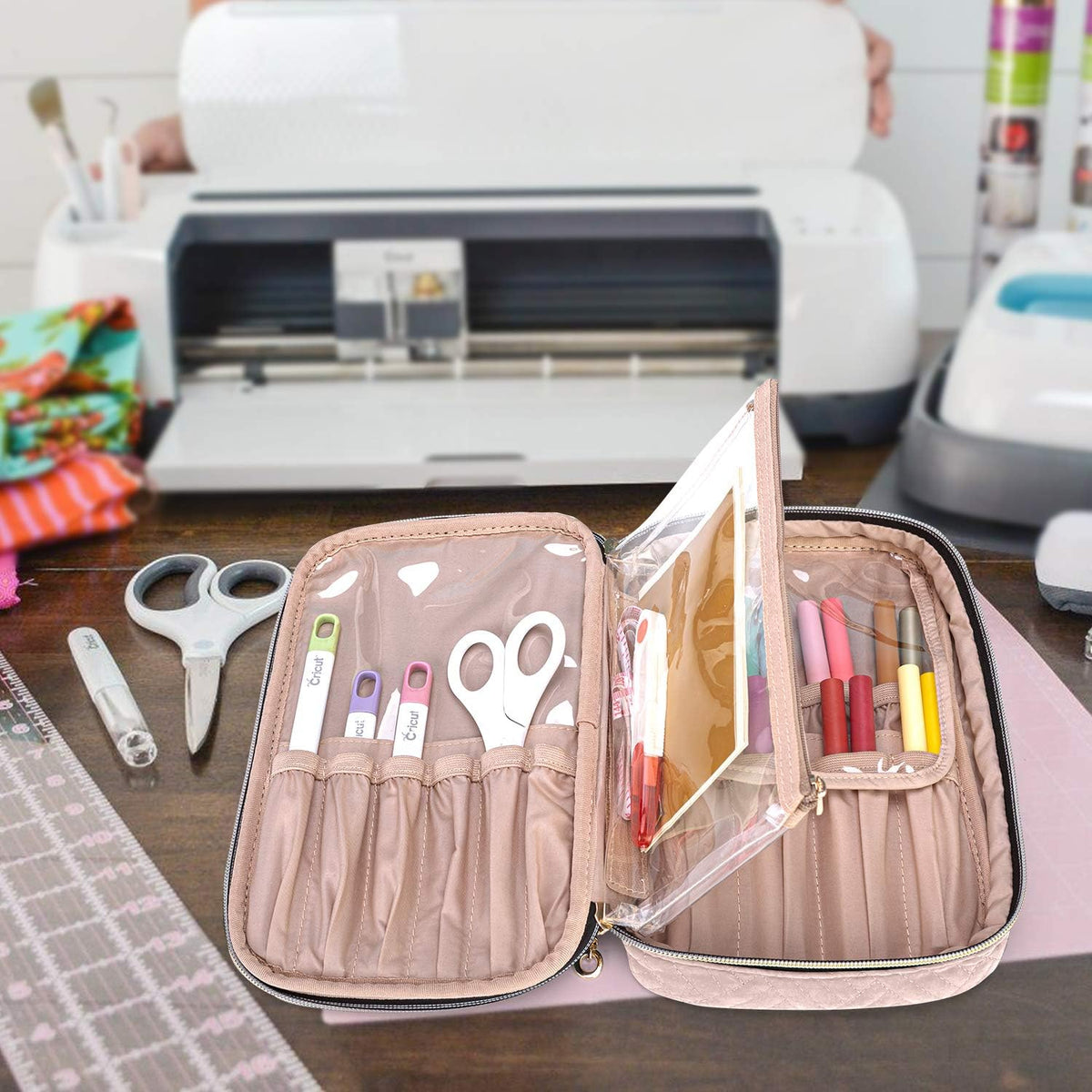 Yarwo Carrying Case Compatible with Cricut Pen and Basic Craft Tool