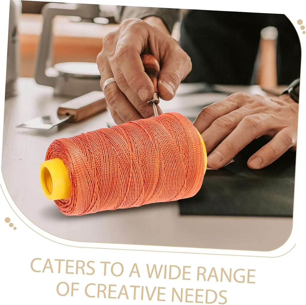 Brown Nylon Sewing Thread 1 Roll for Leather and Bag Repairs