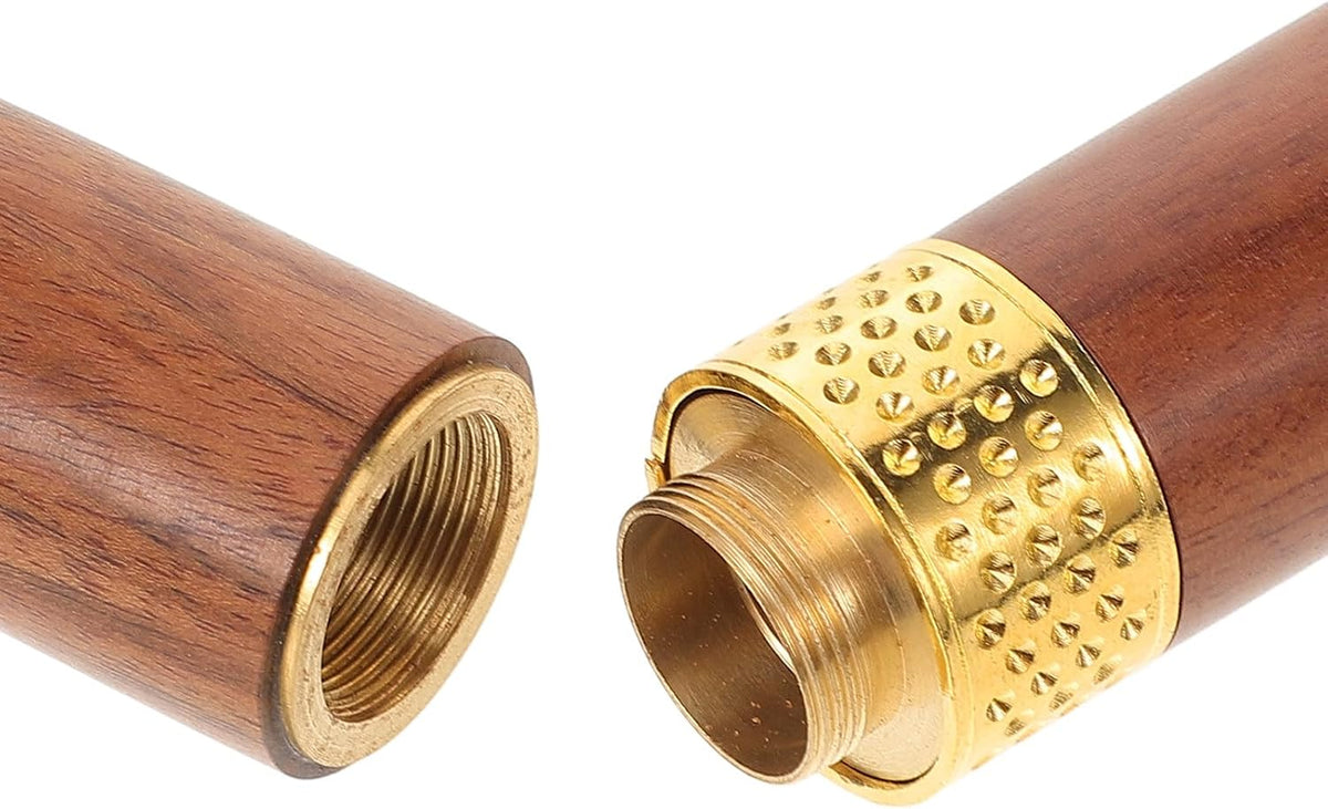 Wooden Sewing Needle Case for Knitting Lovers Xmas Portable Tube