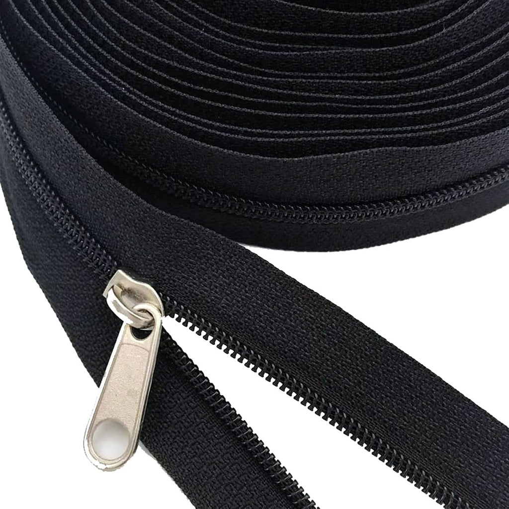 Lueao Cqinju-Sewing Zippers 3# Bulk Nylon Coil Zippers with Zipper