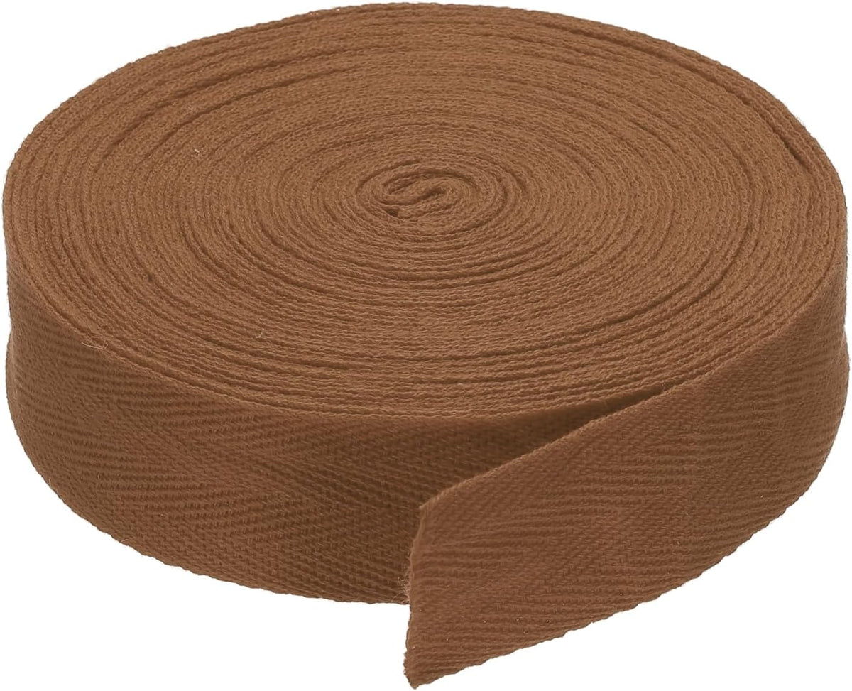 DMiotech 1.2"(3cm) 10 Yards Cotton Twill Tape Cotton Ribbons Bias