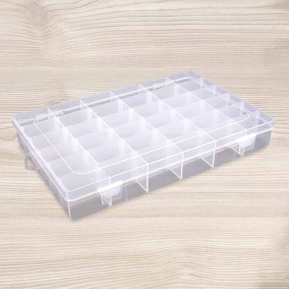 Thread Storage Box Empty Threads Spools Box Grids Embroidery Jewelry
