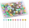 Luter 200pcs Flat Flower Head Pins with a Storage Box Quilting Pins
