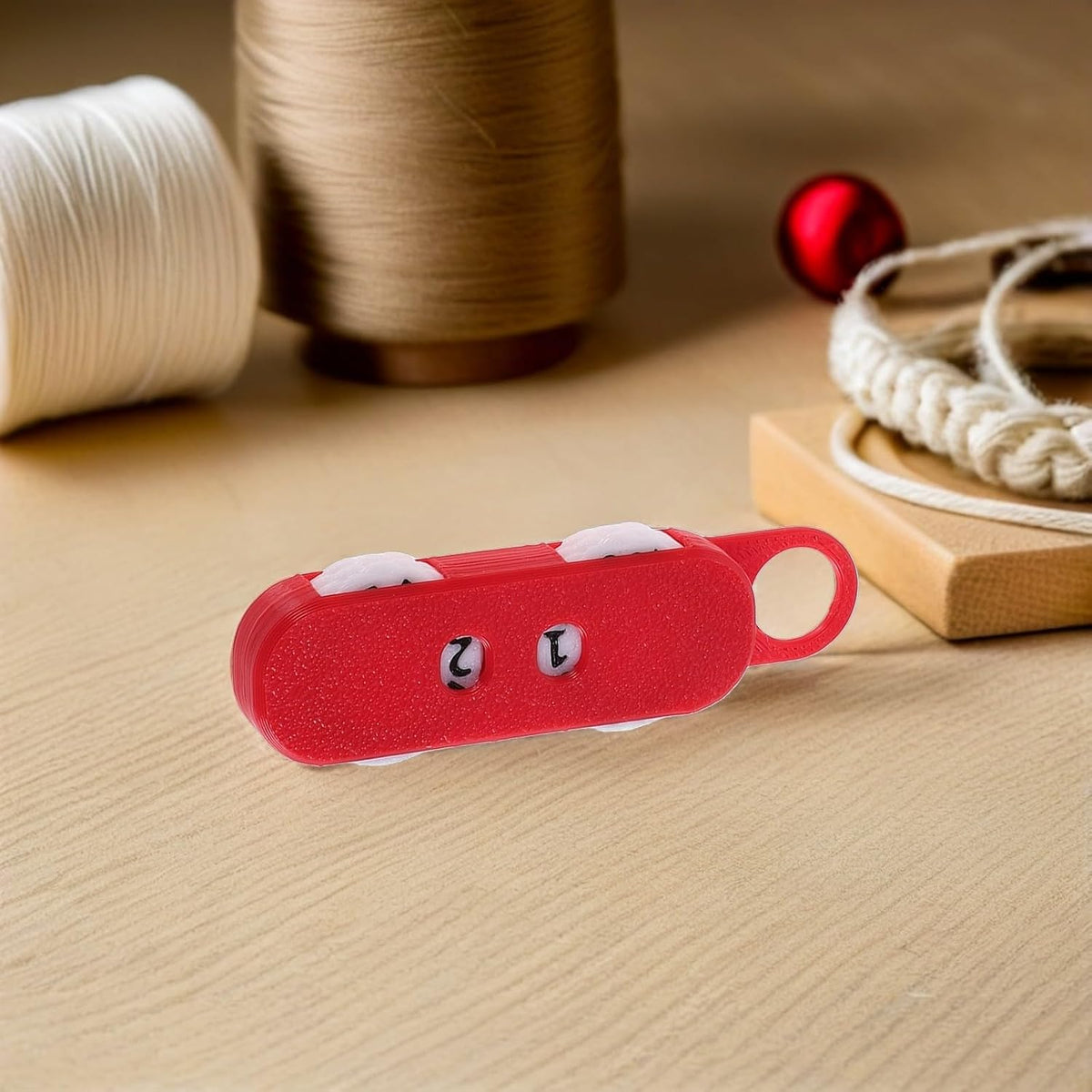 3pcs Digital Knitting Counter for Winter Season, LCD Row Tracker