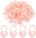 Litoexpe 200 Pcs Pink Knitting Stitch Markers