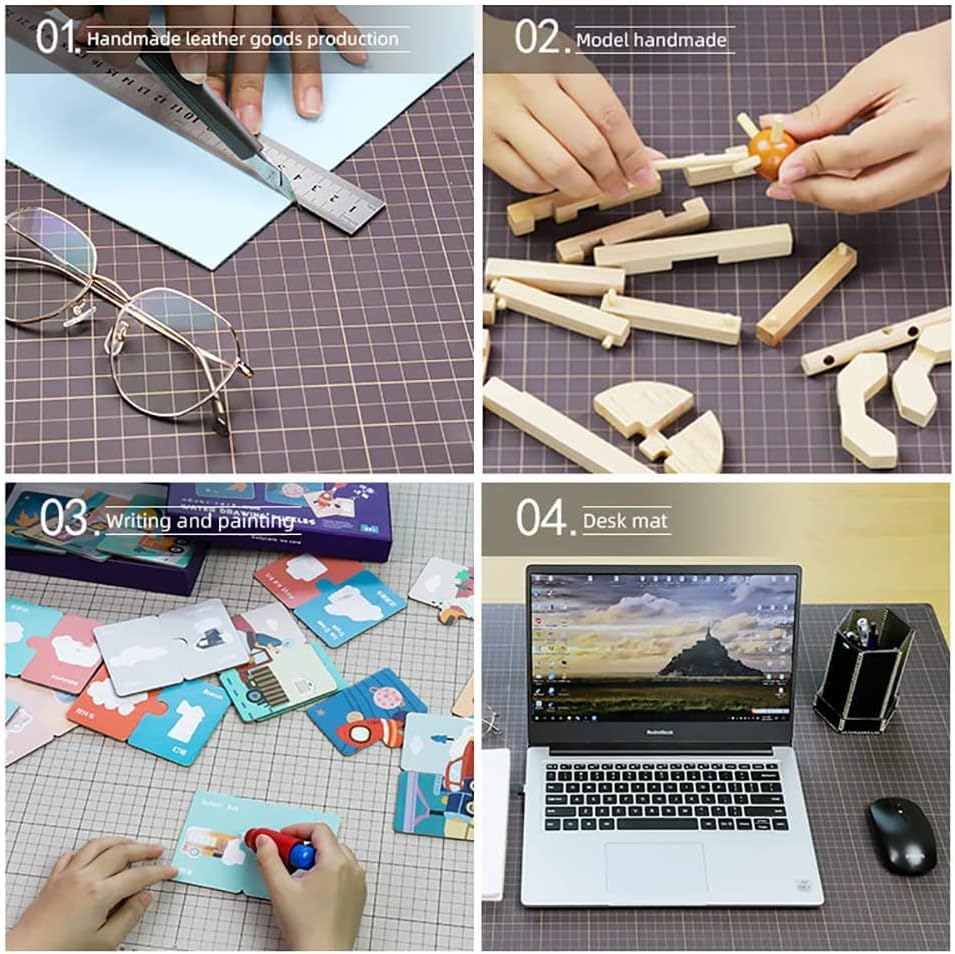 WUTA Self Healing Sewing Mat, New Fabric Cutting Mat, Leather Cutting