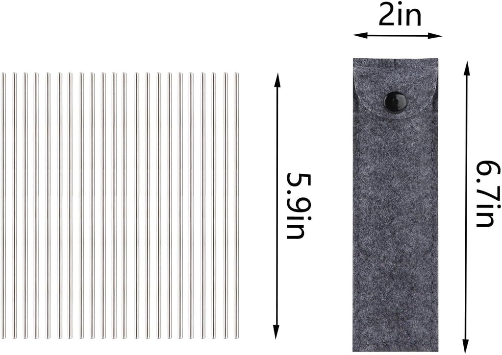 Stainless Steel Needle for Blocking Boards for Crochet Projects, Bag