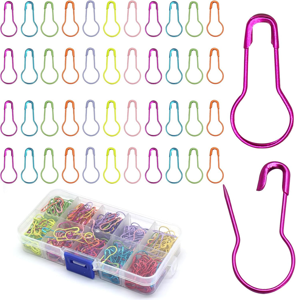 500 Pieces Safety Bulb Pins, Metal Gourd Pin Set