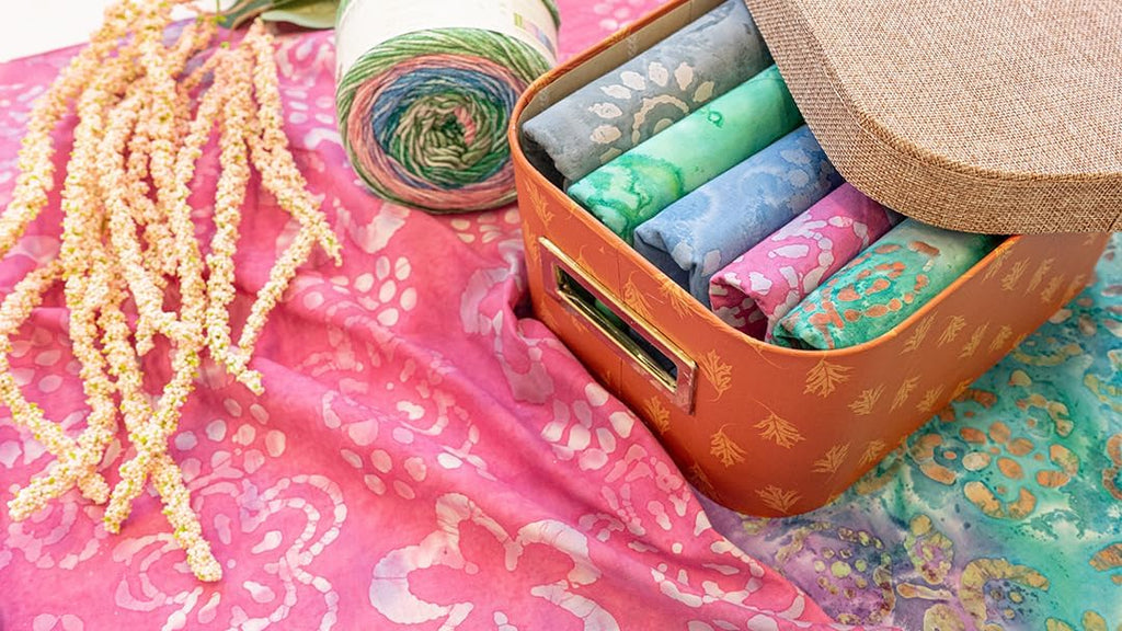 SINGER® Fabrics, 100% Cotton Batik Collection, 42" Wide, Craft & Quilt