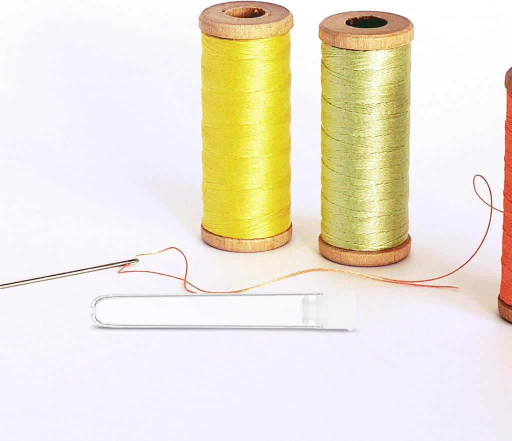50pcs Plastic Needle Holder Tube for Embroidery Sewing Craft Storage