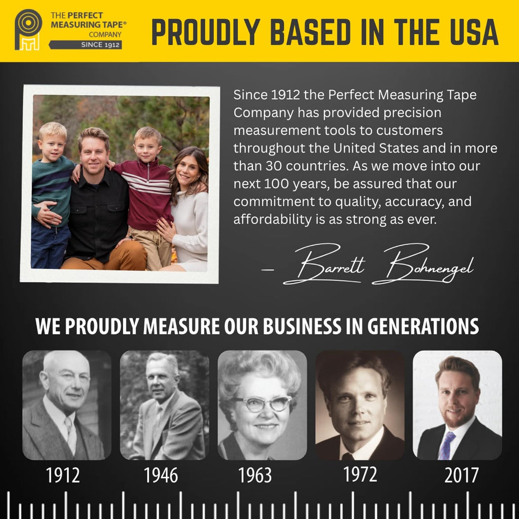 Perfect Measuring Tape - Premium Retractable Tailor’s Tape Measure &