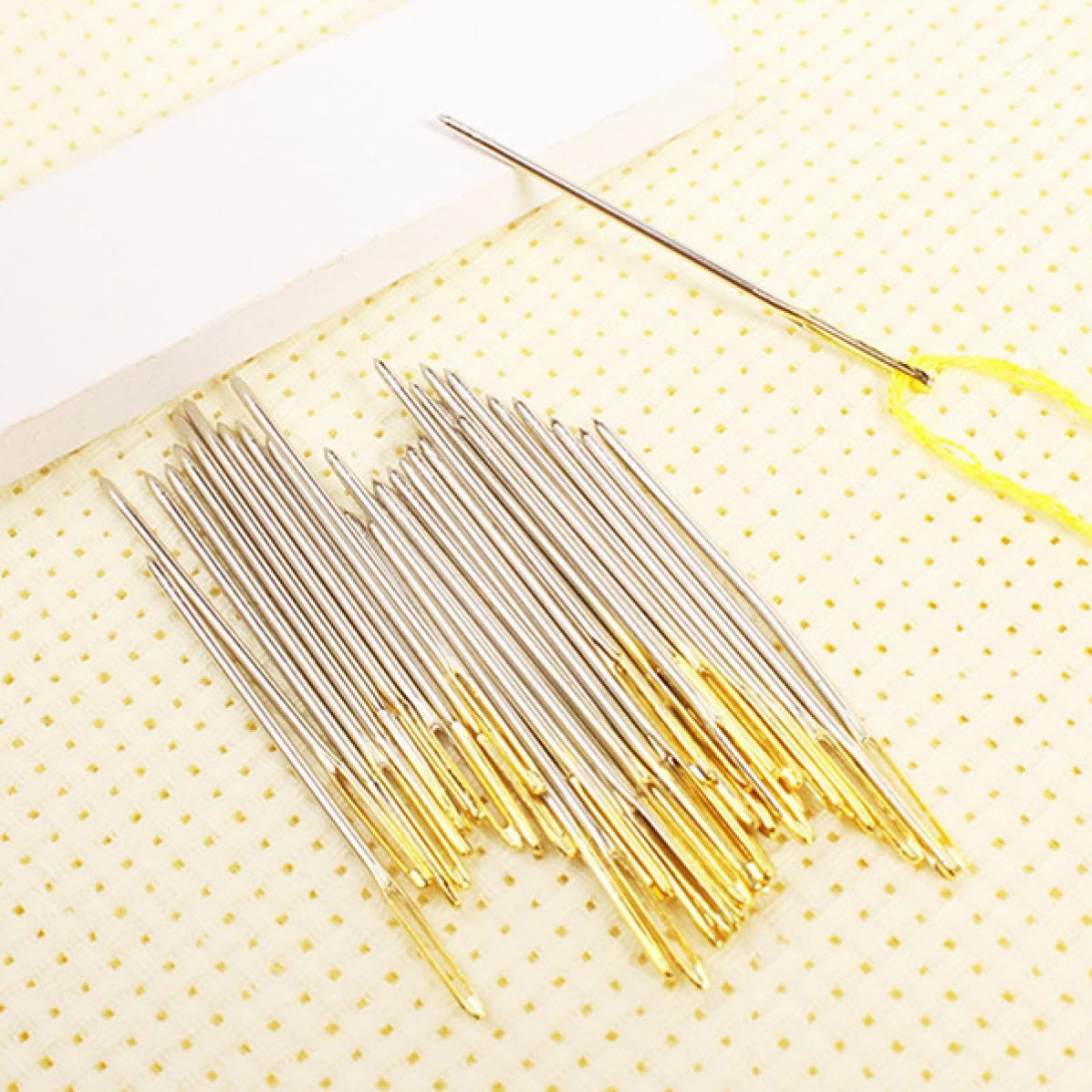 10pcs Large Eye Blunt Sewing Needles for Yarn and Tapestry