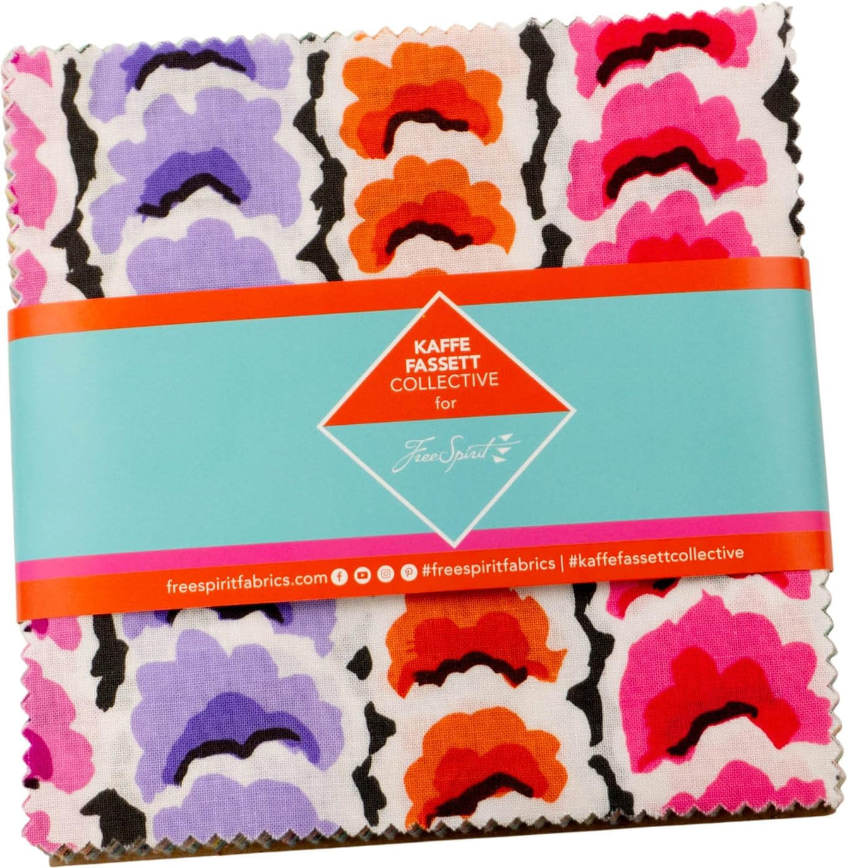 Kaffe Fassett Collective August 2026 Soft Charm Pack 42 5-inch Squares