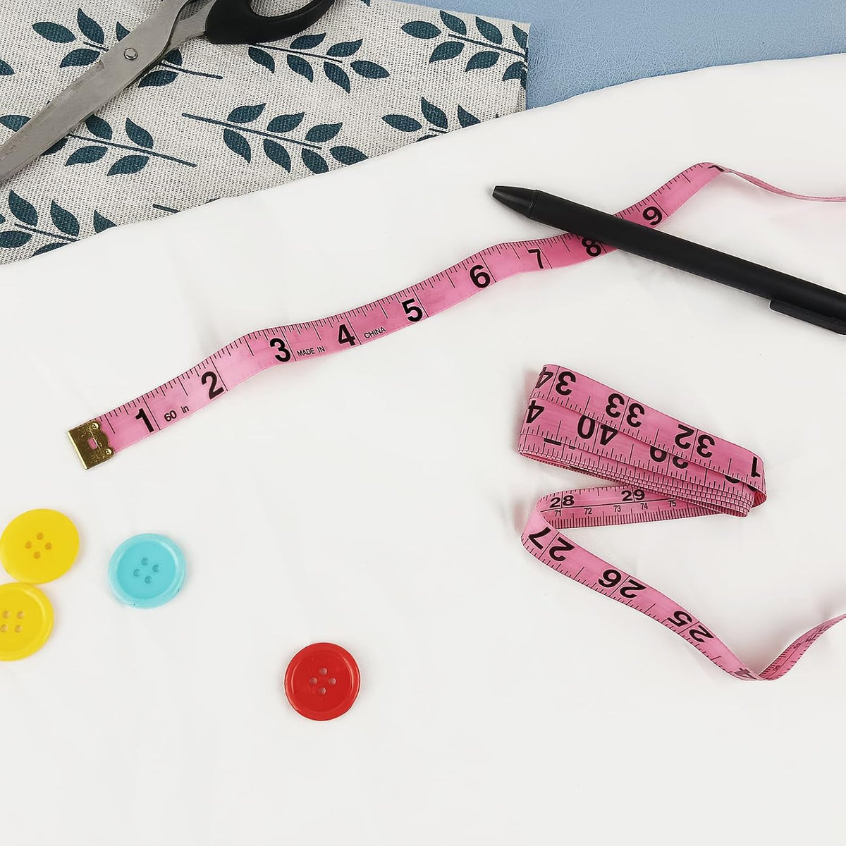GDMINLO 2 Pack Tape Measure Retractable Measuring Tape for Body Fabric