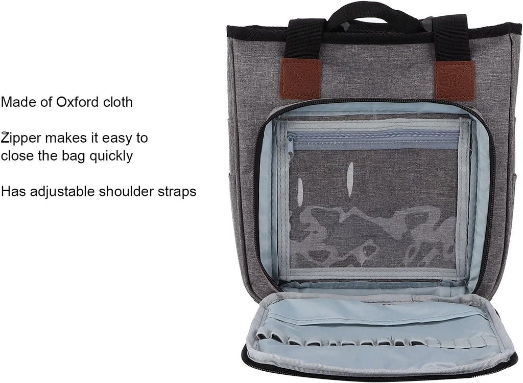 Knitting Tote Bag, Portable Yarn Storage Bag Organizer