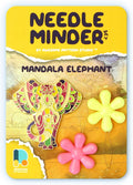 Awesome Pattern Studio Mandala Elephant Magnetic Needle Minder + 2