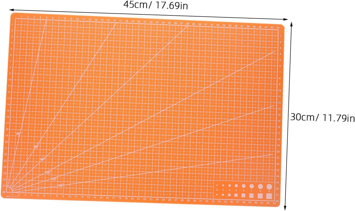 45x30cm Self Healing Cutting Mat Double Sided for Craft and Sewing