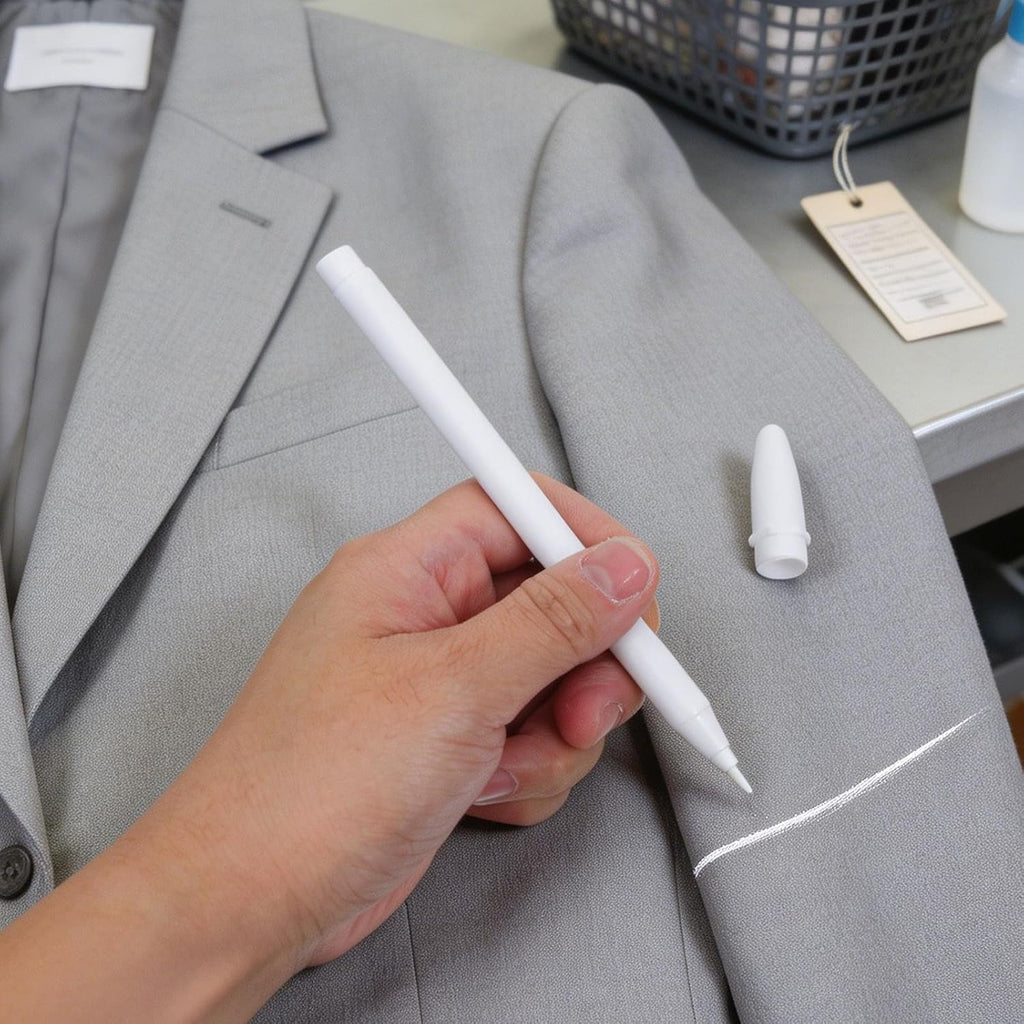10pcs White Washable Fabric Marking Pens for Sewing Clothes, Set