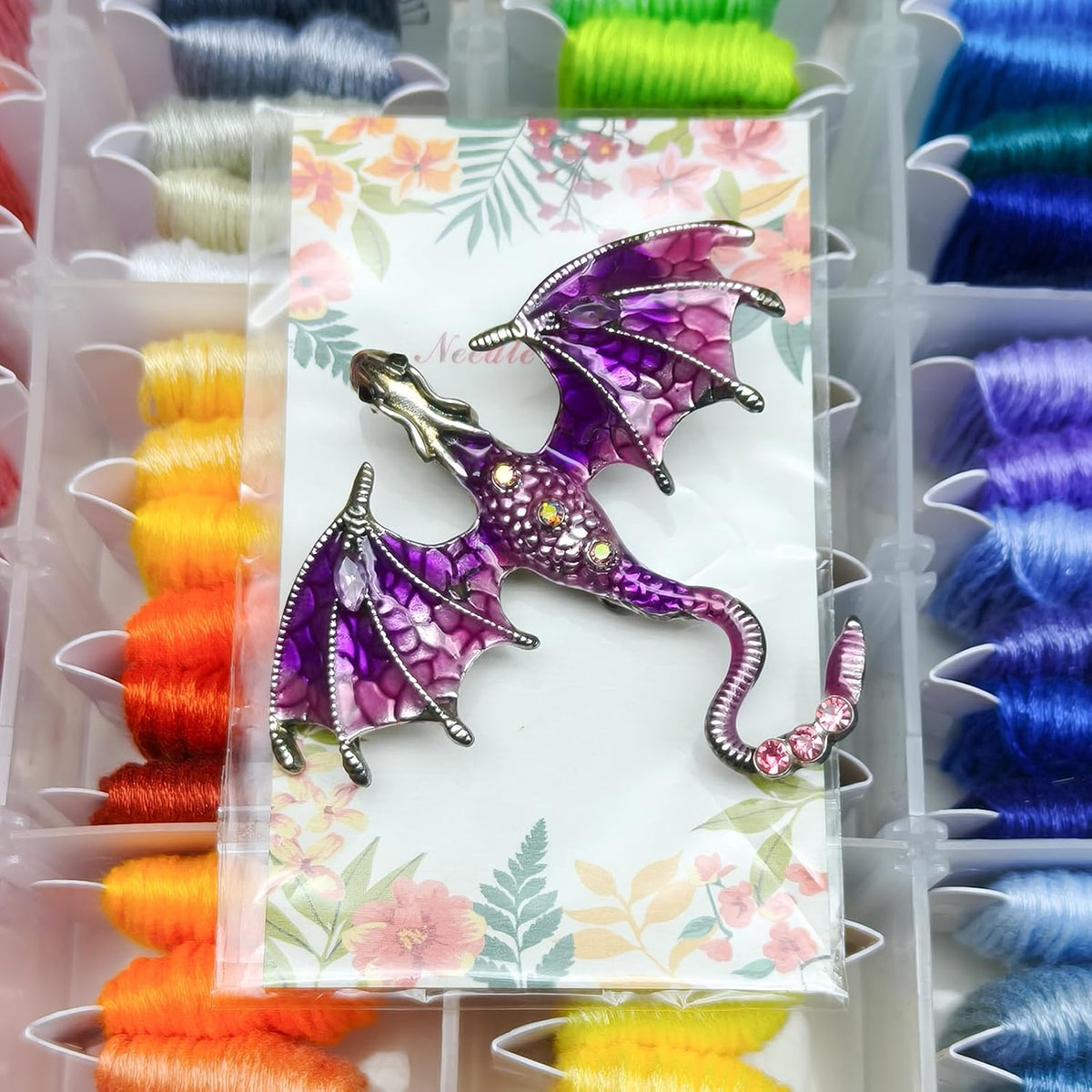 Large Dragon Needle Minder, Needle Minder Magnet, Magnetic Needle
