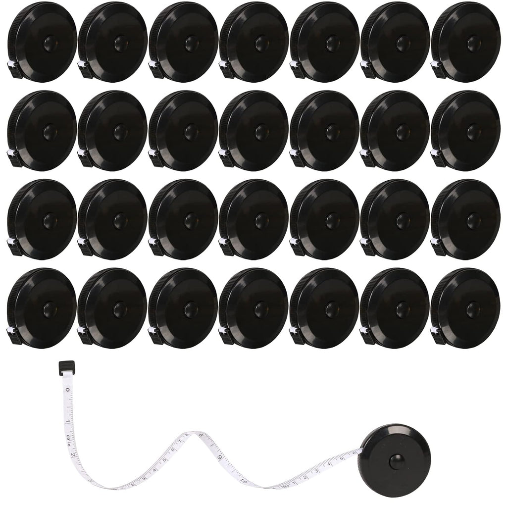 30 Pack Retractable Tape Measure Body Measuring Tape for Sewing