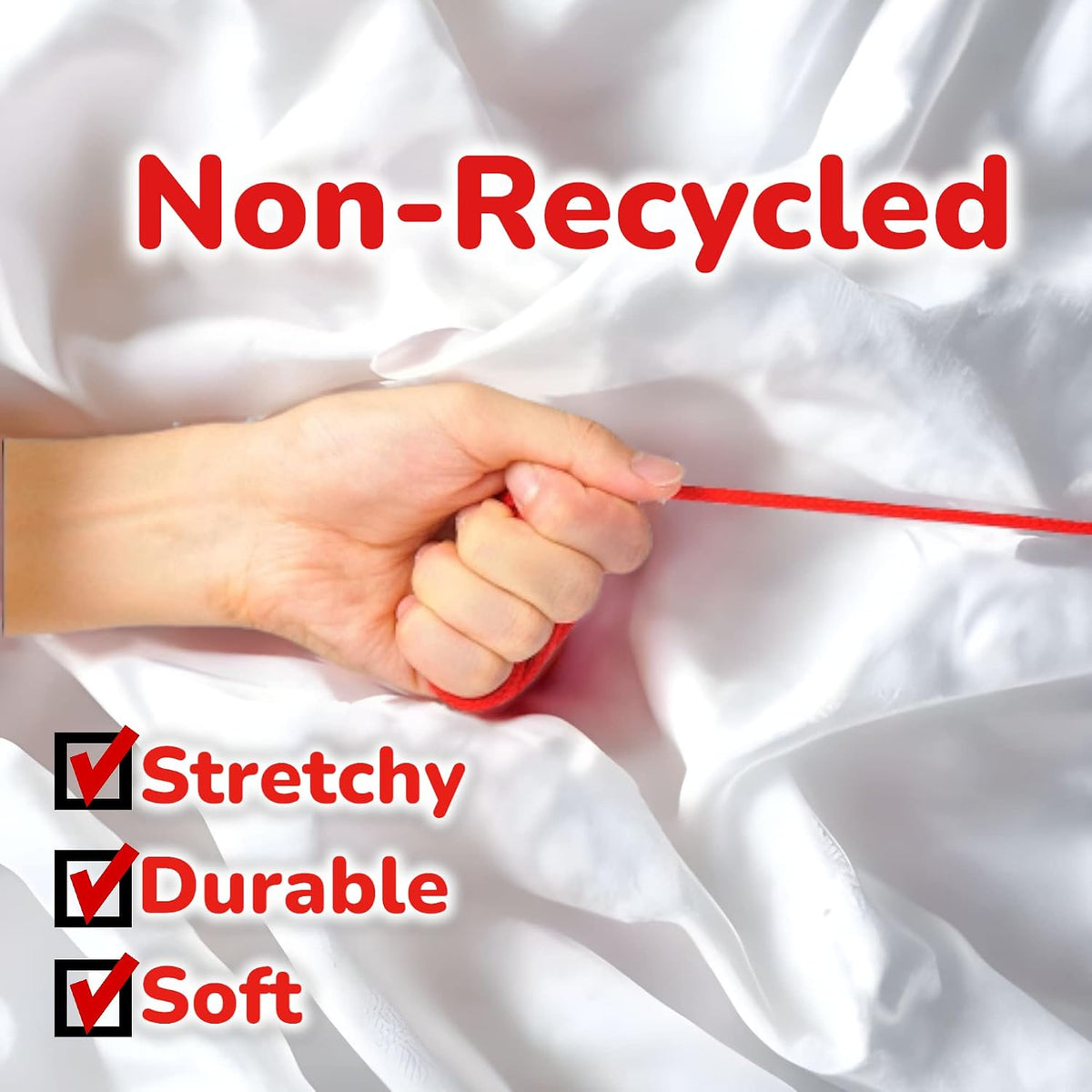 Ann G Premium T-Shirt Yarn, Super Soft Polyester, 300+ Feet, Durable