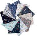 Fat Quarters Fabric Bundles, 10 Pcs 100% Cotton 18” x 20” (45cmx50cm)