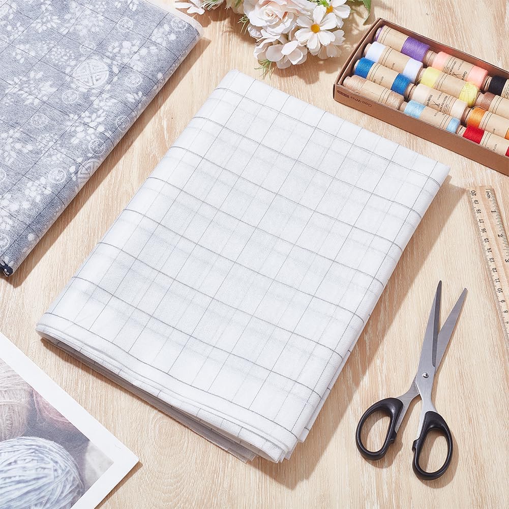 WEBEEDY 1.2m/47 Inches W x 4 Yards Fusible Interfacing Fabric with