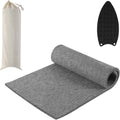 AiVeUao Wool Pressing Mat for Quilting, 24" X 17" Portable Felted Wool