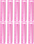 Kuuleyn 10Pcs Knitting Needle Gauge Sewing Ruler Knitting Needle Gauge