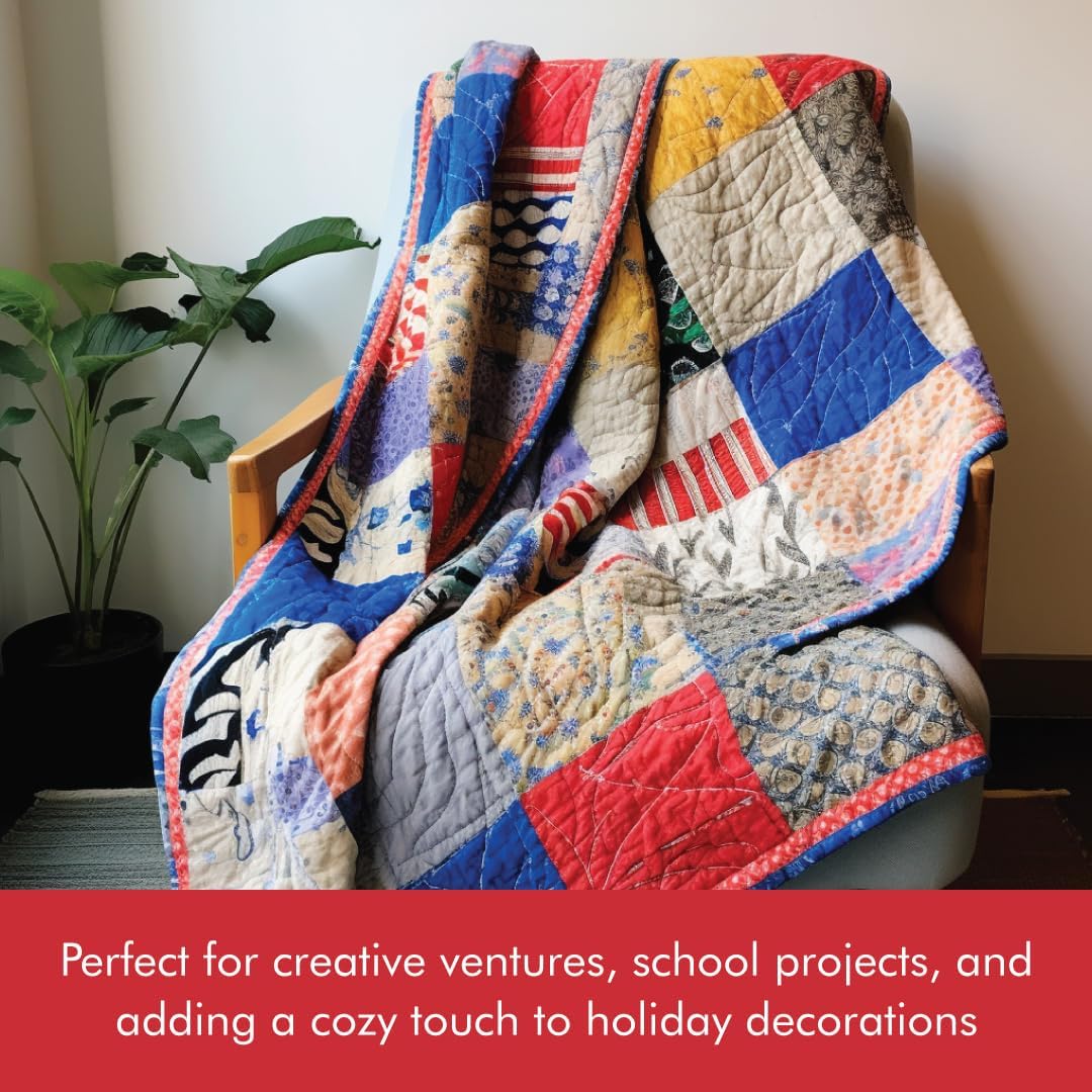 Fairfield Poly-Fil Hi-Loft Quilt Batting, Premium Polyester Batting