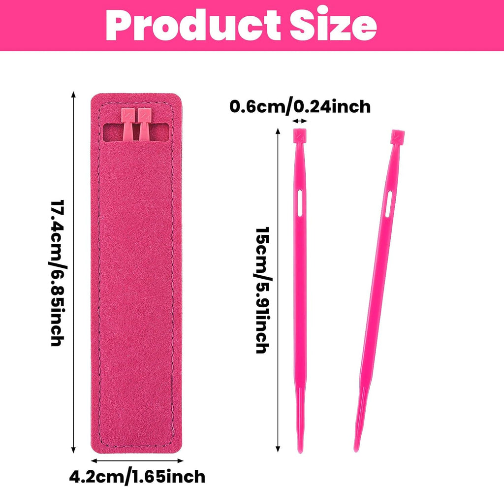 Ymapinc 2Pcs Thing Sewing Stiletto Tool