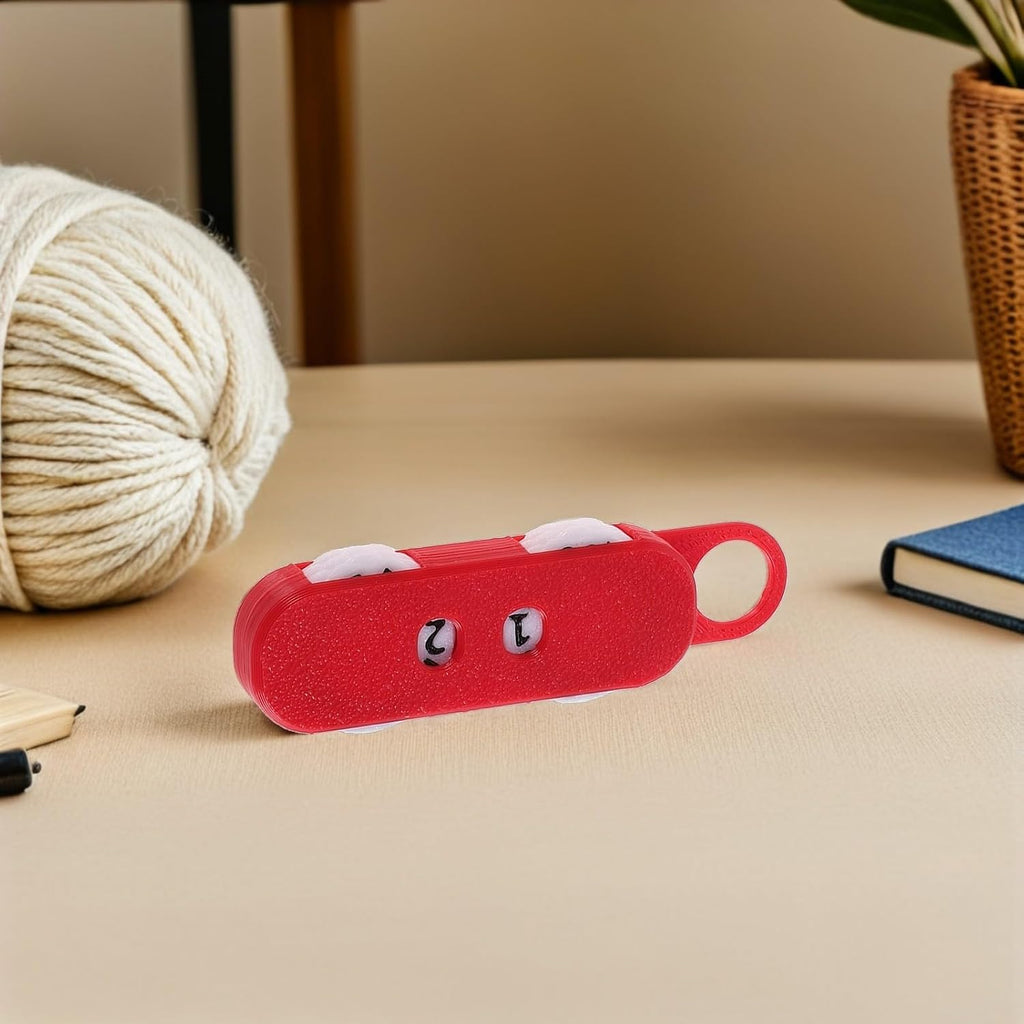 Winter Knitting Row Counter for Sweaters and Crochet Hooks 3Pcs