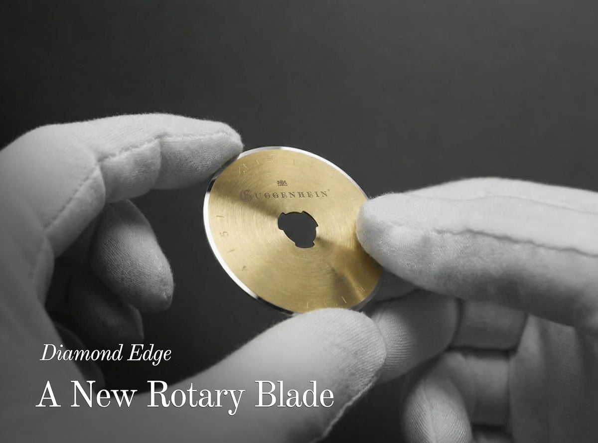 Guggenhein® Diamond Edge 45mm Rotary Cutter Blades, 5 Pack, SK7 Steel