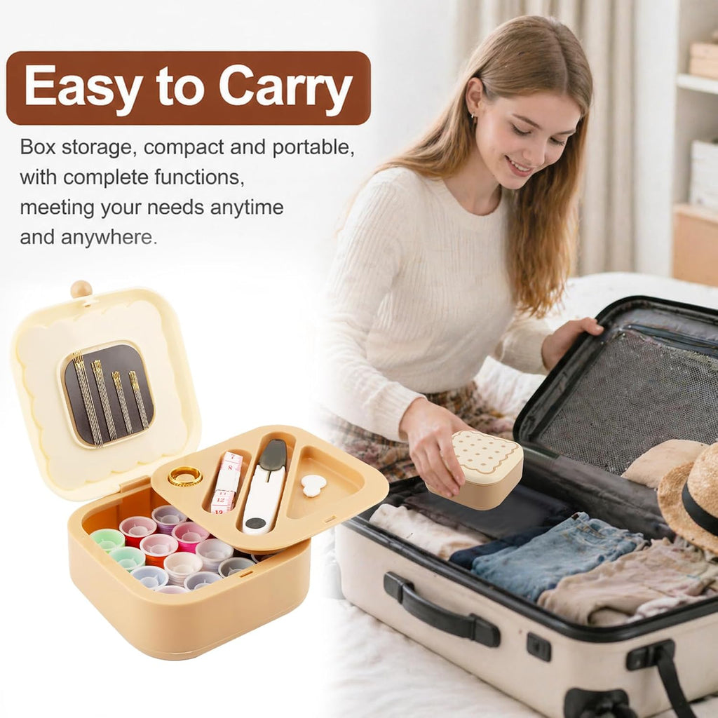 Sewing Kit for Adults and Beginners, 41 Pcs Needle and Thread Set