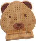 Wooden Crochet Blocking Board for Knitters, 23.4x23x13cm