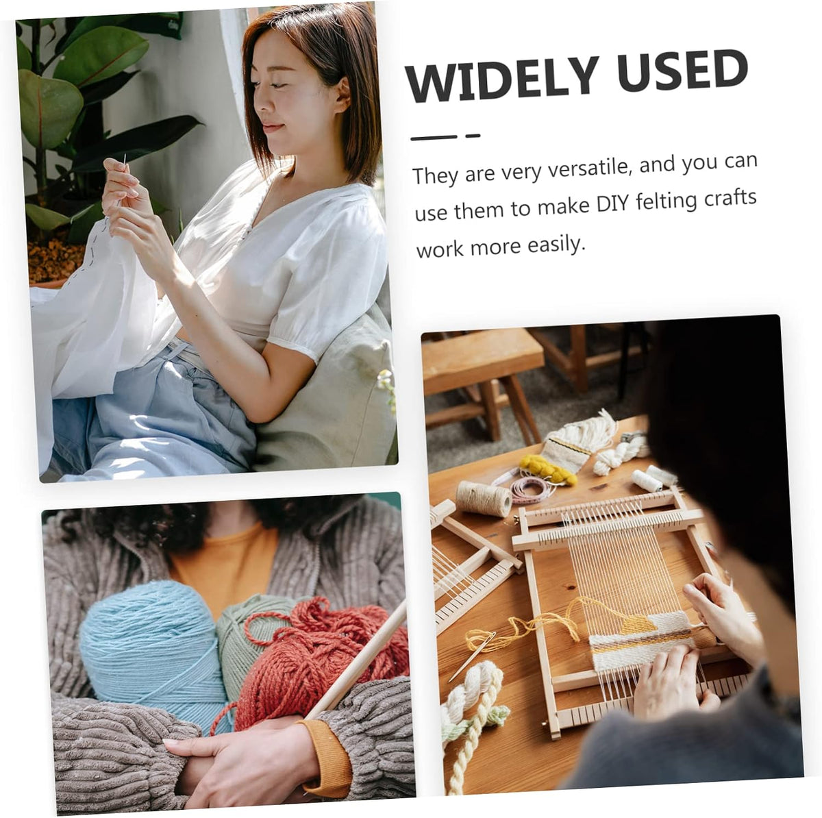 9pcs Portable Foams Knitting Crochet Board for Blocking Projects